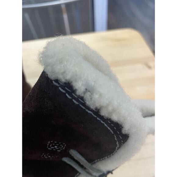 Merrell Yarra Womens Suede Waterproof 200 Gram Primaloft Boots Brown Size 7 - Picture 9 of 10